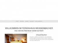 ferienhaus-weissenbacher.at Webseite Vorschau