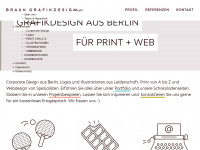 braun-grafik.com Webseite Vorschau