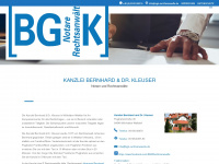 bgk-rechtsanwaelte.de Webseite Vorschau