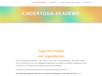 kinderyoga-akademie.de Webseite Vorschau