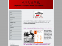 taijiquan-school-of-central-equilibrium.com Webseite Vorschau