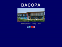 bacopa.at Webseite Vorschau