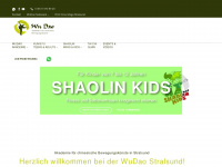 wudao-stralsund.de Webseite Vorschau