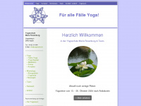 yogamaria.de Webseite Vorschau