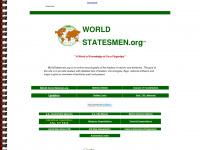 worldstatesmen.org Webseite Vorschau