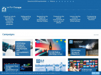 ecrgroup.eu Webseite Vorschau