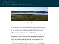 ferienhauswesterwald.de Webseite Vorschau
