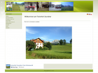 ferienhof-grundner.at Webseite Vorschau