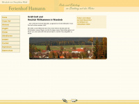 ferienhof-hamann.de Webseite Vorschau