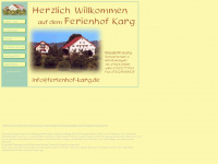 ferienhof-karg.de Webseite Vorschau