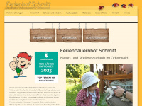 ferienhof-schmitt.de Webseite Vorschau