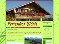 ferienhof-woerle.de Webseite Vorschau