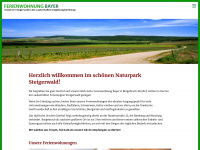 ferienwohnung-bamberg-steigerwald.de Webseite Vorschau