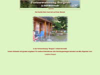 ferienwohnung-bergruh.de Webseite Vorschau