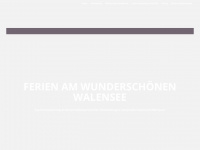 ferienwohnung-walensee.ch Webseite Vorschau
