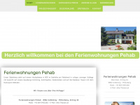 ferienwohnungen-pehab.at Webseite Vorschau