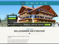 ferienwohnungen-ponyhof.de Webseite Vorschau