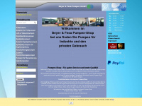fesa-pumpen-shop.de Webseite Vorschau