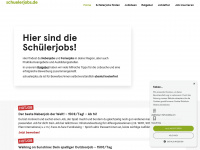 schuelerjobs.de Webseite Vorschau