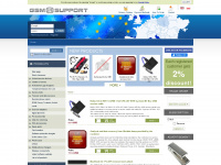 gsm-support.net Webseite Vorschau