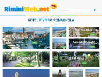 riminiweb.net Webseite Vorschau