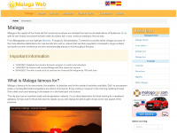 malagaweb.com Webseite Vorschau