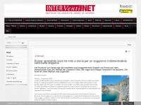 interventi.net Webseite Vorschau