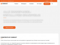 conduct.nl Webseite Vorschau