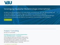 v-b-u.org Webseite Vorschau