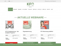 kfo-abrechnung.de Webseite Vorschau