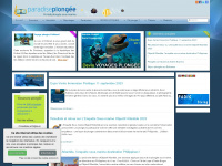 paradise-plongee.com Webseite Vorschau
