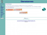 uebersetzernetz.de Webseite Vorschau