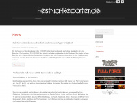 festival-reporter.de Webseite Vorschau