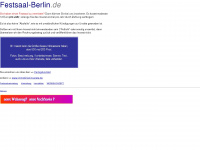 festsaal-berlin.de Webseite Vorschau