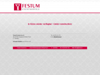festum.at Webseite Vorschau