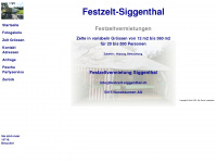 festzelt-siggenthal.ch Webseite Vorschau