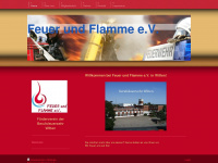 feuer-flamme-ev.de Webseite Vorschau