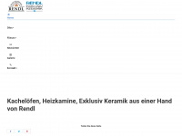 feuergalerie-rendl.at Webseite Vorschau