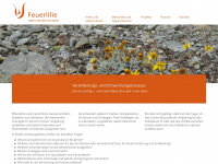 feuerlilie.ch Webseite Vorschau