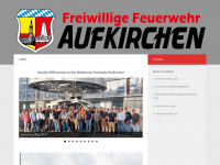 feuerwehr-aufkirchen.de Webseite Vorschau
