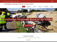 feuerwehr-bruckleitha.at Webseite Vorschau
