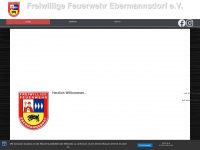 feuerwehr-ebermannsdorf.de Webseite Vorschau