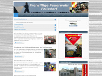 feuerwehr-felixdorf.at Webseite Vorschau