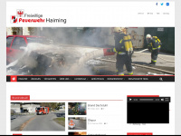 feuerwehr-haiming.at Webseite Vorschau