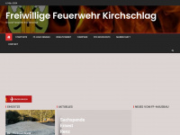 feuerwehr-kirchschlag.at Webseite Vorschau