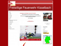 feuerwehr-kisselbach.de Webseite Vorschau