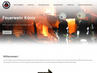 feuerwehr-koeniz.ch Webseite Vorschau