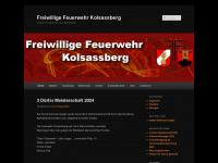 feuerwehr-kolsassberg.at Webseite Vorschau