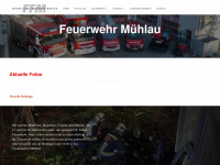 feuerwehr-muehlau.at Webseite Vorschau