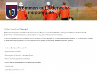 feuerwehr-mupperg.de Webseite Vorschau